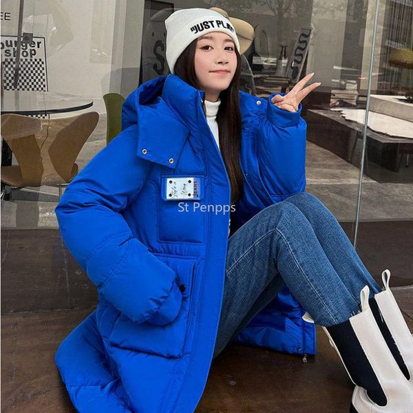 leather down cotton coat women's midlength 2022 new korean version loose winter coat thickened warm clothing, Black
leather down cotton coat women's midlength 2022 new korean version loose winter coat thickened warm clothing, Black