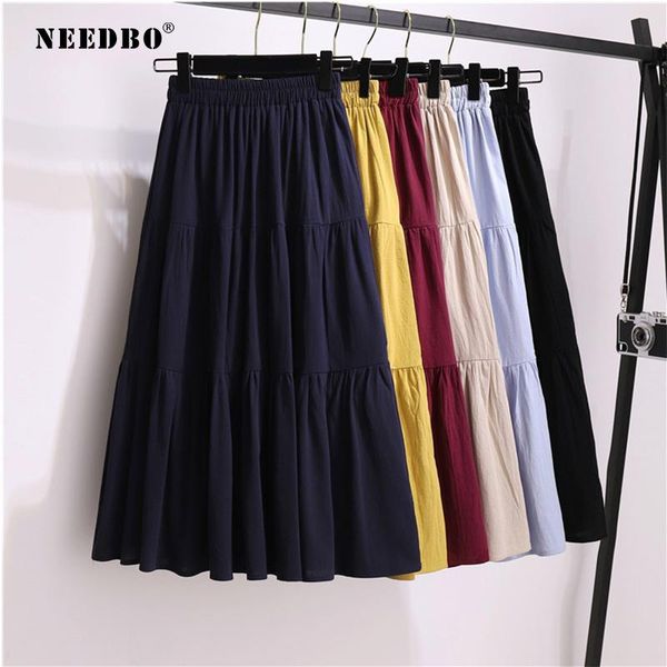 capris needbo long skirts plus size pleated midi skirt summer lady elastic waist beach elegant casual skirts women autumn pleated skirt, Black;white
capris needbo long skirts plus size pleated midi skirt summer lady elastic waist beach elegant casual skirts women autumn pleated skirt, Black;white