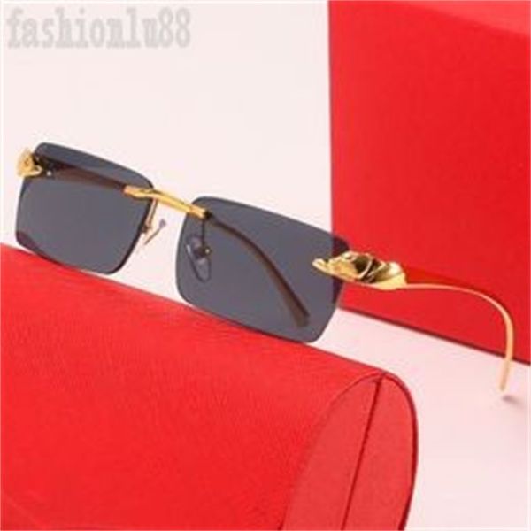 designer sunglasses frameless mens glasses leopard head women gold plated occhiali da sole luxury festival gift polarized sunglasses ladies, White;black
designer sunglasses frameless mens glasses leopard head women gold plated occhiali da sole luxury festival gift polarized sunglasses ladies, White;black