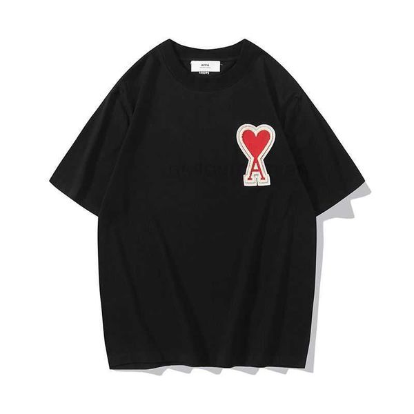 t shirts for men women a sleeve loose love amis letter badge embroidery short the men's and women's correct of round neck ins coup, White;black
t shirts for men women a sleeve loose love amis letter badge embroidery short the men's and women's correct of round neck ins coup, White;black