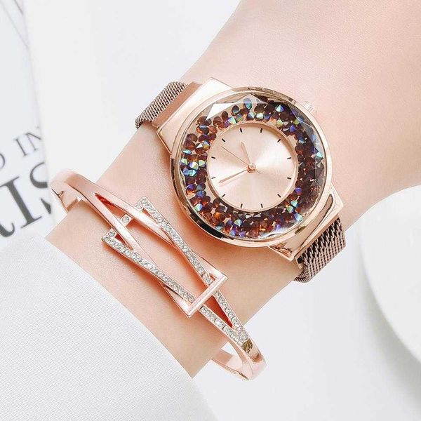 wristwatches luxury women magnet watch fashion rose gold ladies crystal quartz wrist watches casual female bracelet watch reloj mujer clocks, Slivery;brown
wristwatches luxury women magnet watch fashion rose gold ladies crystal quartz wrist watches casual female bracelet watch reloj mujer clocks, Slivery;brown