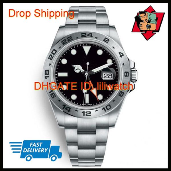 explorer ii 40 mm luxury black watch men asia 2813 movement mechanical automatic wristwatch set individual independent date 24 hou277z, Slivery;brown
explorer ii 40 mm luxury black watch men asia 2813 movement mechanical automatic wristwatch set individual independent date 24 hou277z, Slivery;brown