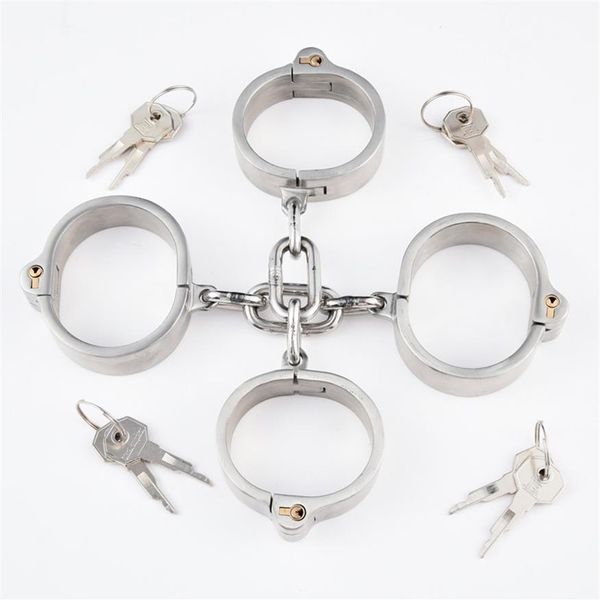 stainless steel handcuffs ankle cuff with chain bondage stealth lock design hand cuffs restraints fetish tiys for women men284s
stainless steel handcuffs ankle cuff with chain bondage stealth lock design hand cuffs restraints fetish tiys for women men284s