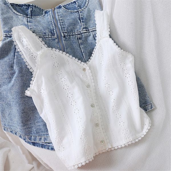 camisoles tanks new spring big size women cotton vest solid lace tank summer outfits lady white tanks sweety girl crop bottomings wz1167 23, Black;white
camisoles tanks new spring big size women cotton vest solid lace tank summer outfits lady white tanks sweety girl crop bottomings wz1167 23, Black;white