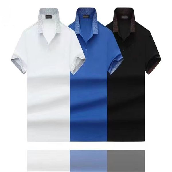 men's polos designer clothing short sleeves fashion summer print embroidery t shirt high street mens polosm-xl, White;black
men's polos designer clothing short sleeves fashion summer print embroidery t shirt high street mens polosm-xl, White;black
