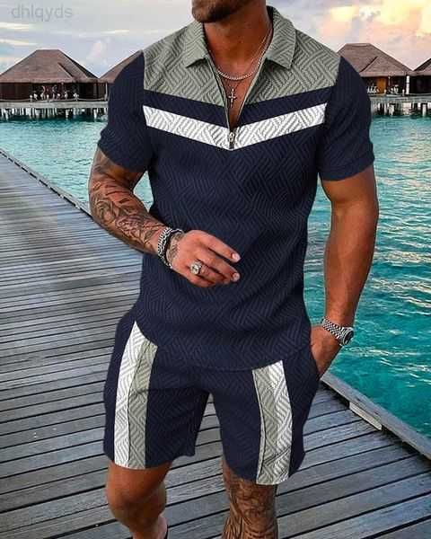 tracksuit polo men's men tracksuits summer shirt set short sleeve zipper oversized casual shorts streetwear fashion breathable business, Gray
tracksuit polo men's men tracksuits summer shirt set short sleeve zipper oversized casual shorts streetwear fashion breathable business, Gray
