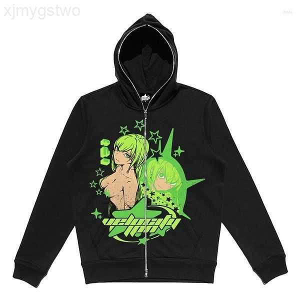 men's hoodies zip up hoodie anime y2k graphics woman goth sweatshirt sport coat pullover grunge gothic long sleeve oversized jacket 104, Black
men's hoodies zip up hoodie anime y2k graphics woman goth sweatshirt sport coat pullover grunge gothic long sleeve oversized jacket 104, Black