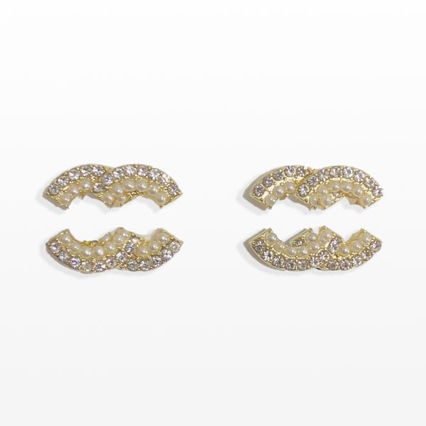 luxury gift pearl earrings designer jewelry stud earrings 18k gold plated fashion women diamond charm earrings high sense wedding party jewe, Golden
luxury gift pearl earrings designer jewelry stud earrings 18k gold plated fashion women diamond charm earrings high sense wedding party jewe, Golden