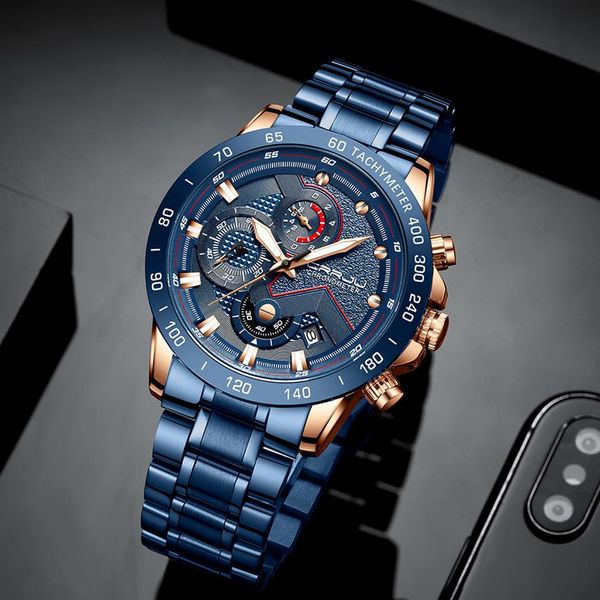 luxury brand crrju new men watch fashion sport waterproof chronograph male satianless steel wristwatch relogio masculino210w, Slivery;brown
luxury brand crrju new men watch fashion sport waterproof chronograph male satianless steel wristwatch relogio masculino210w, Slivery;brown