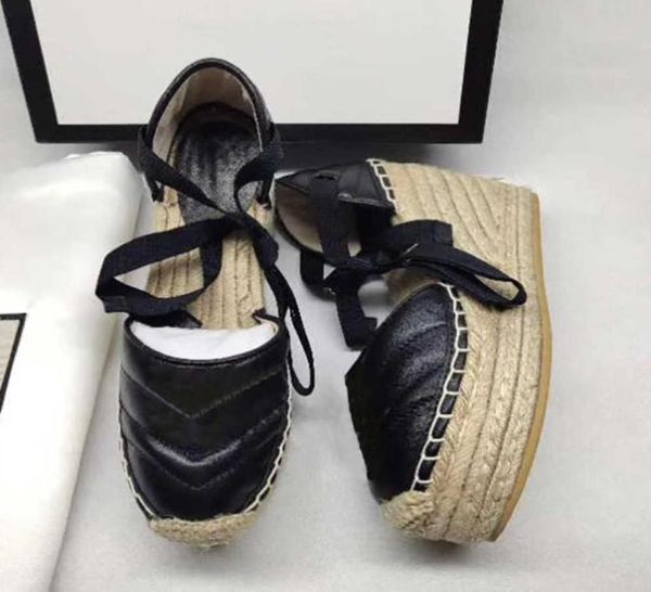designer twine braided sandals women espadrille strap round wedge heel heels fashion genuine leather fisherman wedding dress party8626511, Black
designer twine braided sandals women espadrille strap round wedge heel heels fashion genuine leather fisherman wedding dress party8626511, Black