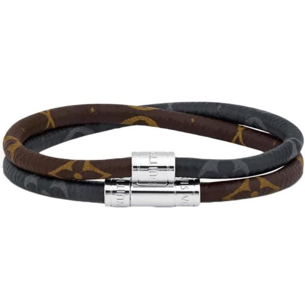 new designer charm jewelry vintage double leather bracelets classic luxury men and women quality fashion exquisite charm bracelet 193s, Golden;silver
new designer charm jewelry vintage double leather bracelets classic luxury men and women quality fashion exquisite charm bracelet 193s, Golden;silver