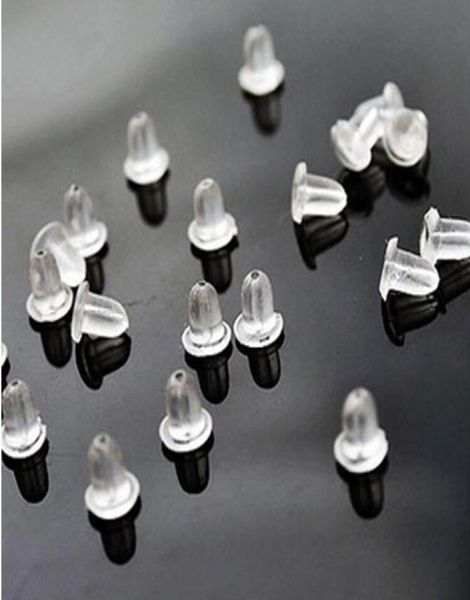 100pcs plastic rubber earring backs sers ear plugging earrings for women stud earring accessories 2232393, White
100pcs plastic rubber earring backs sers ear plugging earrings for women stud earring accessories 2232393, White