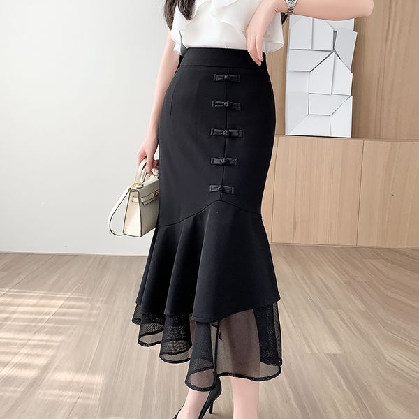 skirts korean style fashion high waist trumpet mermaid long women spring summer mesh plus size casual black 230420
skirts korean style fashion high waist trumpet mermaid long women spring summer mesh plus size casual black 230420