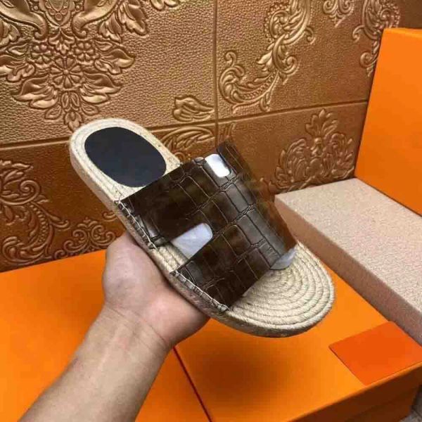 summer slipper luxury izmir sandals men shoes calfskin leather mens slippers slip on beach slide flats boy's flip flops sandalias straw, Black
summer slipper luxury izmir sandals men shoes calfskin leather mens slippers slip on beach slide flats boy's flip flops sandalias straw, Black