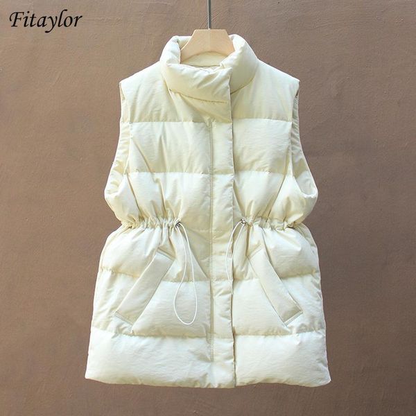 parkas fitaylor winter white duck down coat stand collar lightweight down vest jacket women windproof warm waistcoat adjustable waist, Black
parkas fitaylor winter white duck down coat stand collar lightweight down vest jacket women windproof warm waistcoat adjustable waist, Black
