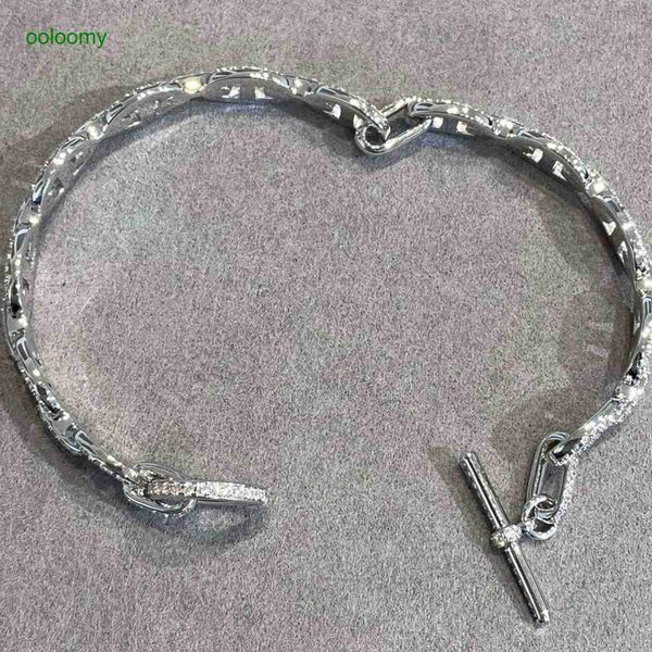 hemres designer bracelet a fat family's new fashion light luxury and celebrity charm full diamond ot buckle pig nose gold bracelet for, Black
hemres designer bracelet a fat family's new fashion light luxury and celebrity charm full diamond ot buckle pig nose gold bracelet for, Black