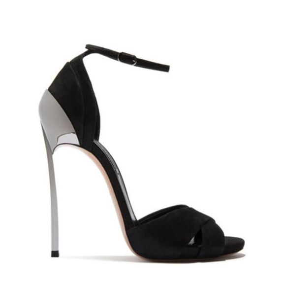 black designer shoes ankle wrap fashion sandals super high silver stiletto heel chic wine glass heels women party1278029
black designer shoes ankle wrap fashion sandals super high silver stiletto heel chic wine glass heels women party1278029