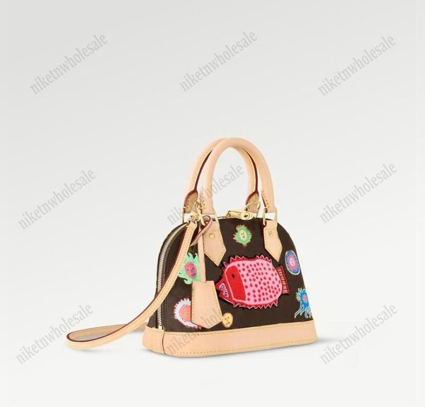 10a l bag faces print yk alma bb shell bag m46428 yayoi kusama designer shoulder bags colorful dots crossbody wallet purse bag double zipped
10a l bag faces print yk alma bb shell bag m46428 yayoi kusama designer shoulder bags colorful dots crossbody wallet purse bag double zipped