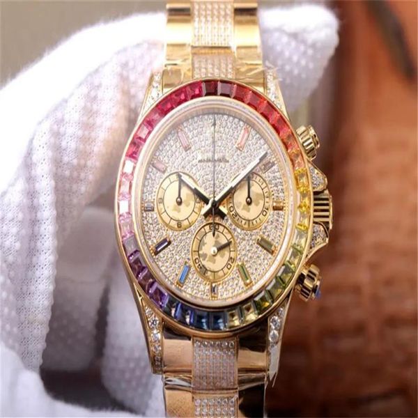 jh montre de luxe 4130 automatic mechanical timing movement steel case mens watch inlaid rainbow gradient sapphire outer ring313z, Slivery;brown
jh montre de luxe 4130 automatic mechanical timing movement steel case mens watch inlaid rainbow gradient sapphire outer ring313z, Slivery;brown