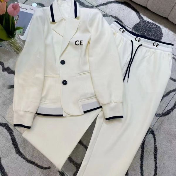 women's two piece pants casual suits designers jackets coats for women long sleeve zipper jacket cool girls streetwear womens clothing, White
women's two piece pants casual suits designers jackets coats for women long sleeve zipper jacket cool girls streetwear womens clothing, White
