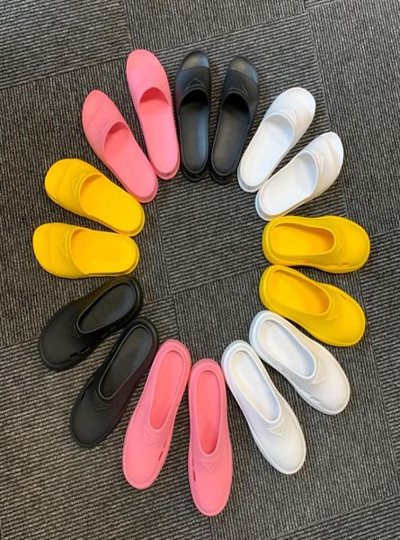 2022 new foam rubber triangle logo platform slippers for women classic summer beach shoes retro sandals famous designer woman mule5717927, Black
2022 new foam rubber triangle logo platform slippers for women classic summer beach shoes retro sandals famous designer woman mule5717927, Black