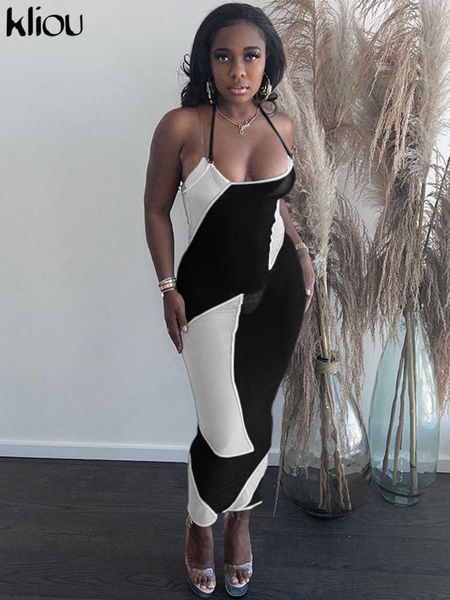 casual dresses kliou halter mesh patchwork maxi dress women sleeveless lace up see through color match sheath robe female clubwear vestido j, Black;gray
casual dresses kliou halter mesh patchwork maxi dress women sleeveless lace up see through color match sheath robe female clubwear vestido j, Black;gray