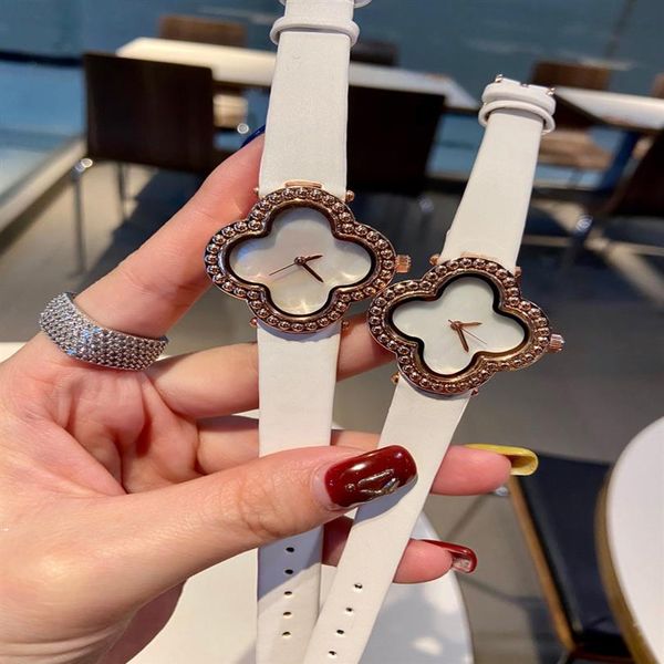 fashion brand watches women girl flowers crystal style leather strap wrist watch va01261h, Slivery;brown
fashion brand watches women girl flowers crystal style leather strap wrist watch va01261h, Slivery;brown