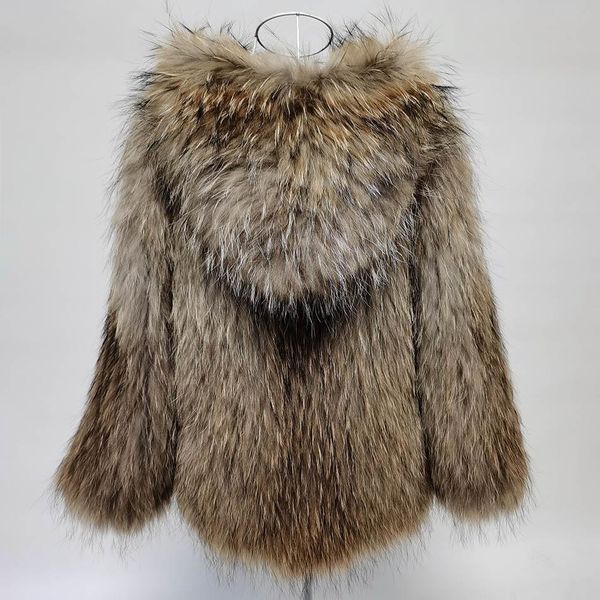 fur maomaokong women's fur coat with hat classic luxury winter natural raccoon fur woven jacket real fur coat 100% raccoon fur, Black
fur maomaokong women's fur coat with hat classic luxury winter natural raccoon fur woven jacket real fur coat 100% raccoon fur, Black