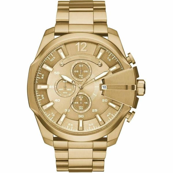 new dz4360 4355 big dial gold black stainless steel chronograph men's watch2834, Slivery;brown
new dz4360 4355 big dial gold black stainless steel chronograph men's watch2834, Slivery;brown