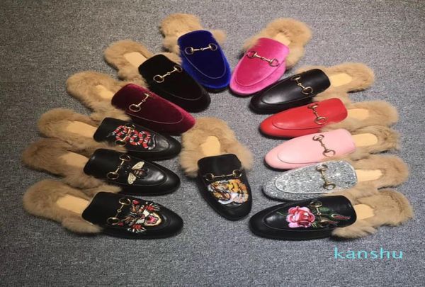 designer genuine leather loafers fur muller slipper with buckle fashion women princetown ladies casual fur mules flats new121300575, Black
designer genuine leather loafers fur muller slipper with buckle fashion women princetown ladies casual fur mules flats new121300575, Black