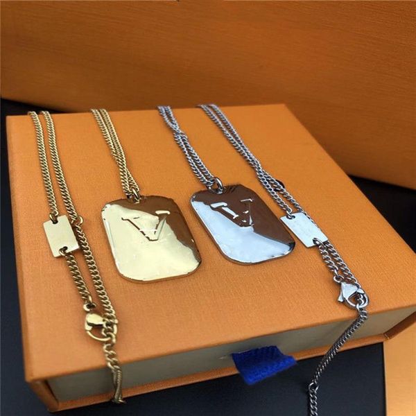 fashion designer necklace for men and woman classic data plate drop pendant lady titanium steel engraved letter necklaces j324s, Silver
fashion designer necklace for men and woman classic data plate drop pendant lady titanium steel engraved letter necklaces j324s, Silver