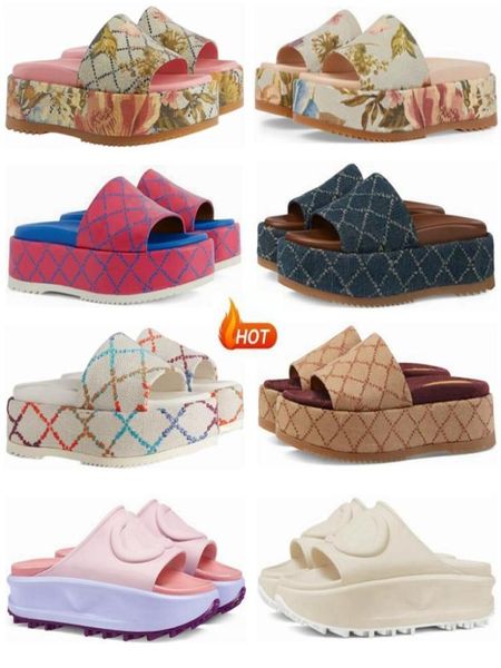 2023 luxury slipper womens fashion embroidered canvas designer slides slip on slippers girls 60mm canvas covered platform sandals 1602108, Black
2023 luxury slipper womens fashion embroidered canvas designer slides slip on slippers girls 60mm canvas covered platform sandals 1602108, Black