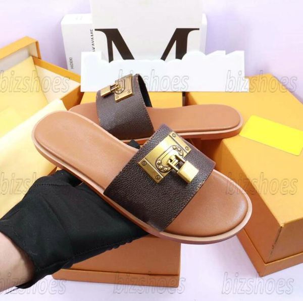 622sslippers women's designer slipper pink damier azur canvas lock it flat sandals monograms lock in flat mule dauphine slides escale s, Black
622sslippers women's designer slipper pink damier azur canvas lock it flat sandals monograms lock in flat mule dauphine slides escale s, Black