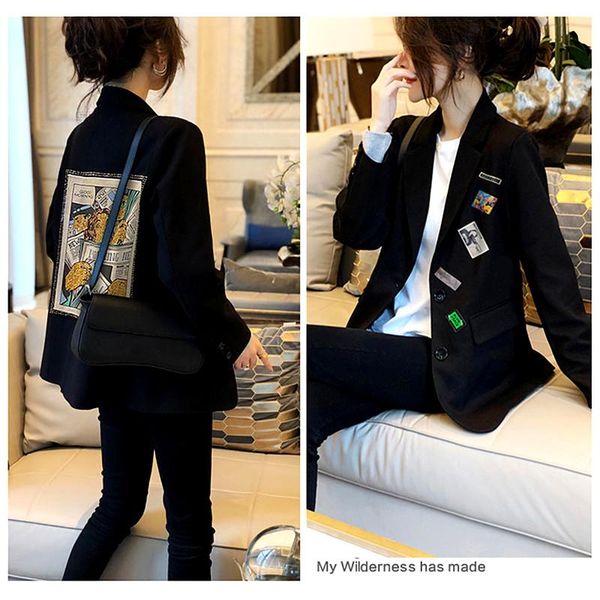pants oversized korean black suit blazers outerwear long sleeve women thin suit coat 2022 new casual label print blazers nz121, White
pants oversized korean black suit blazers outerwear long sleeve women thin suit coat 2022 new casual label print blazers nz121, White