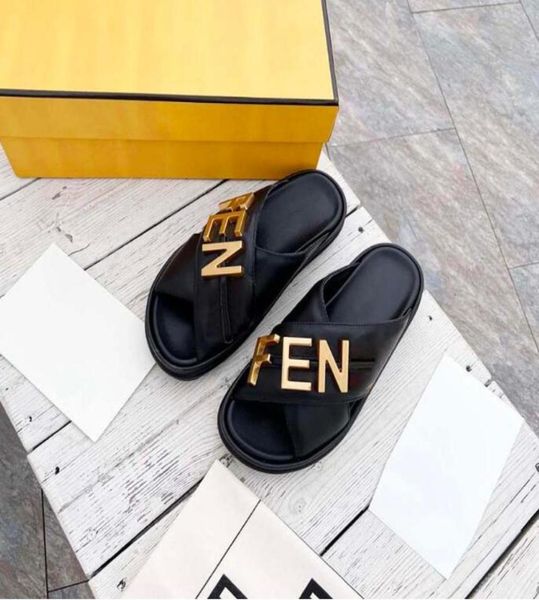 designer sandals for women ladies hollowed out pattern flats low heels slippers fashion metal hardware letter slides rubber summer9923915, Black
designer sandals for women ladies hollowed out pattern flats low heels slippers fashion metal hardware letter slides rubber summer9923915, Black