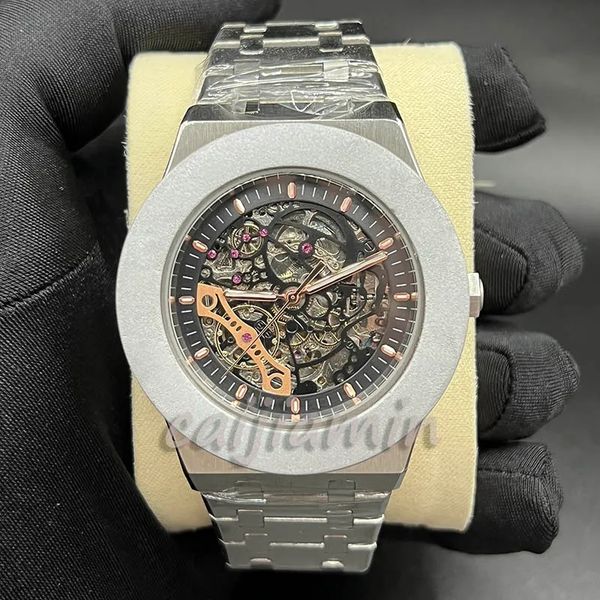 black skeleton mens watch automatic mechanical watch men watches 41mm diver sport steel strap 5 atm waterproof sapphire glass movement wrist, Slivery;golden
black skeleton mens watch automatic mechanical watch men watches 41mm diver sport steel strap 5 atm waterproof sapphire glass movement wrist, Slivery;golden
