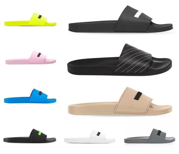 designer men women slippers summer pool slides black fluo green white cool grey beige blue pink yellow mens rubber sandals paris s2987608
designer men women slippers summer pool slides black fluo green white cool grey beige blue pink yellow mens rubber sandals paris s2987608