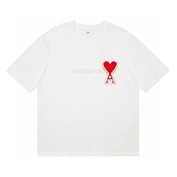 t shirts for men women a amis towel high heart short amit sleeved peach summer new embroidery love shirt big and couples 0j7v, White;black
t shirts for men women a amis towel high heart short amit sleeved peach summer new embroidery love shirt big and couples 0j7v, White;black