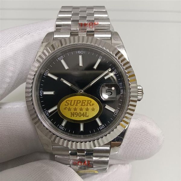 20 color super n factory watch 904l steel men's 41mm 126334 jubilee bracelet fluted bezel black dial white blue grey 126300 n278m, Slivery;black
20 color super n factory watch 904l steel men's 41mm 126334 jubilee bracelet fluted bezel black dial white blue grey 126300 n278m, Slivery;black