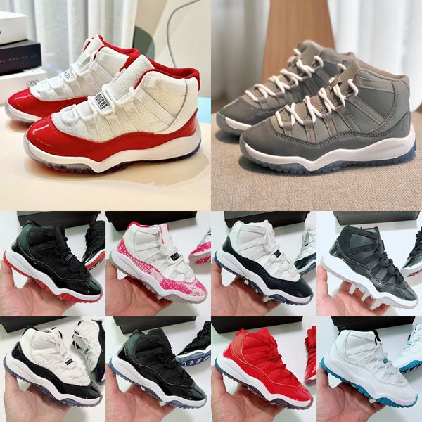 2023 jumpman 11s kids basketball shoes 11 cool grey bred red white concord legend blue pantone gamma snake skin boys girl trainers size 22-3
2023 jumpman 11s kids basketball shoes 11 cool grey bred red white concord legend blue pantone gamma snake skin boys girl trainers size 22-3
