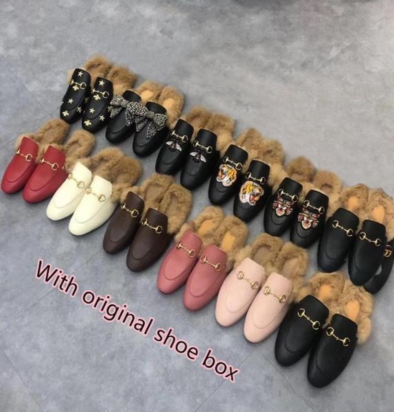 luxury designer classic men half slippers genuine soft leather winter flat slippers women shoes princetown warm wool slippers with5187456, Black
luxury designer classic men half slippers genuine soft leather winter flat slippers women shoes princetown warm wool slippers with5187456, Black