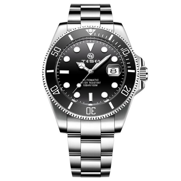 mens watch automatic mechanical watches 40mm swimming sapphire wristwatches fashion modern wristwatch montre de luxe gifts for men182o, Slivery;brown
mens watch automatic mechanical watches 40mm swimming sapphire wristwatches fashion modern wristwatch montre de luxe gifts for men182o, Slivery;brown