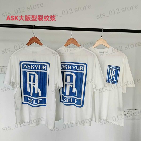 t-shirt rh men's crack letter print high street women's loose casual short sleeve tees t230420, White;black
t-shirt rh men's crack letter print high street women's loose casual short sleeve tees t230420, White;black