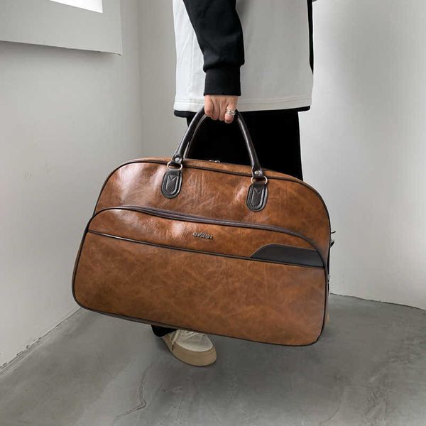 oil wax leather universal travel bag for men and women, fashionable sports equipment, large handbag, travel storage luggage bag 230420
oil wax leather universal travel bag for men and women, fashionable sports equipment, large handbag, travel storage luggage bag 230420