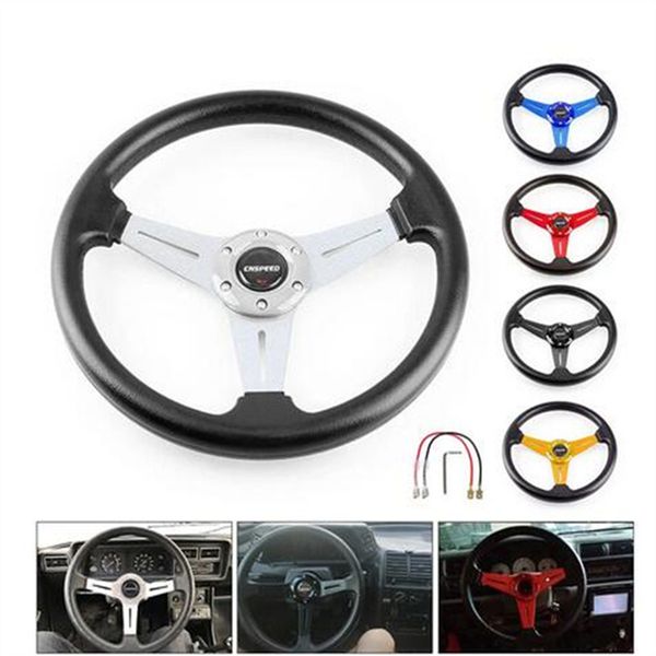 car universal pu leather steering wheel 350mm 14inch aluminum alloy racing auto sport drifting steering wheels with 5 color
car universal pu leather steering wheel 350mm 14inch aluminum alloy racing auto sport drifting steering wheels with 5 color