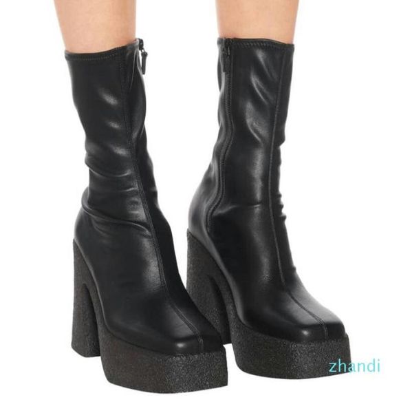 platform elastic sock boots stretch high heel women ankle boots brand designed heel short boots chunky heel shoes party booties2561349, Black
platform elastic sock boots stretch high heel women ankle boots brand designed heel short boots chunky heel shoes party booties2561349, Black
