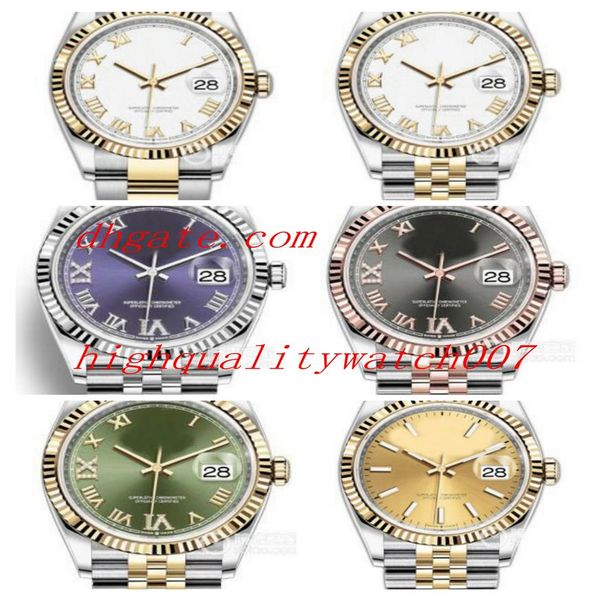 20 colors classic series ladies watch m126233 126231 126234 stainless 36mm asia eta 2813 movement automatic sport women's285m, Slivery;brown
20 colors classic series ladies watch m126233 126231 126234 stainless 36mm asia eta 2813 movement automatic sport women's285m, Slivery;brown
