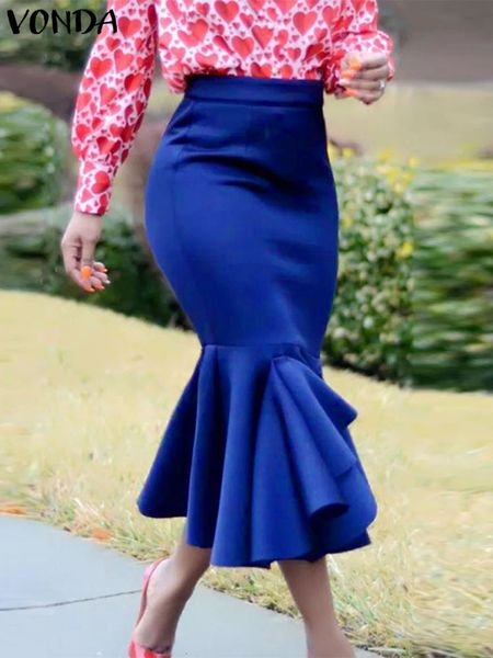 skirts vonda summer fishtail skirt ruffled midi 2023 women high waist casual solid color loose bohemian beach party bottoms 230420, Black
skirts vonda summer fishtail skirt ruffled midi 2023 women high waist casual solid color loose bohemian beach party bottoms 230420, Black