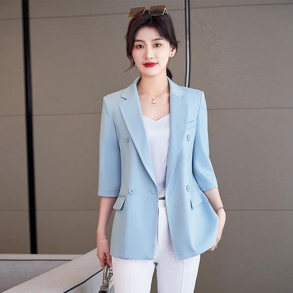 pants elegant blazers jackets coat half sleeve 2022 spring summer women blaser business work wear professional office outwear, White
pants elegant blazers jackets coat half sleeve 2022 spring summer women blaser business work wear professional office outwear, White