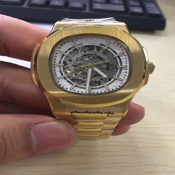 fashion men's automatic mechanical skeleton watch classic style all stainless steel 5 atmosphere pressure waterproof sapp303n, Slivery;brown
fashion men's automatic mechanical skeleton watch classic style all stainless steel 5 atmosphere pressure waterproof sapp303n, Slivery;brown